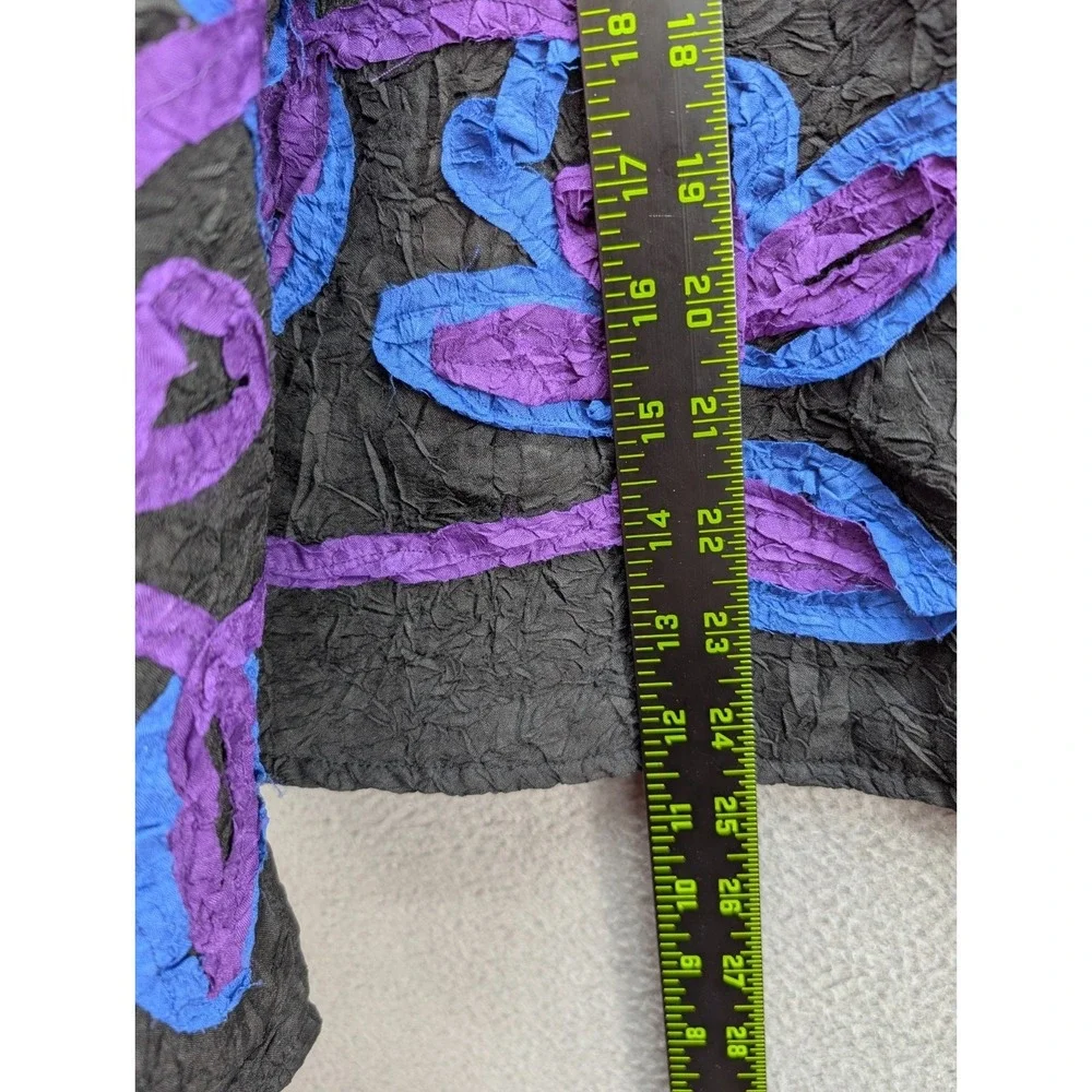 Tantrum Collection Button Up Women's M Floral Silk Blend‎ Long Sleeve Jacket NWT